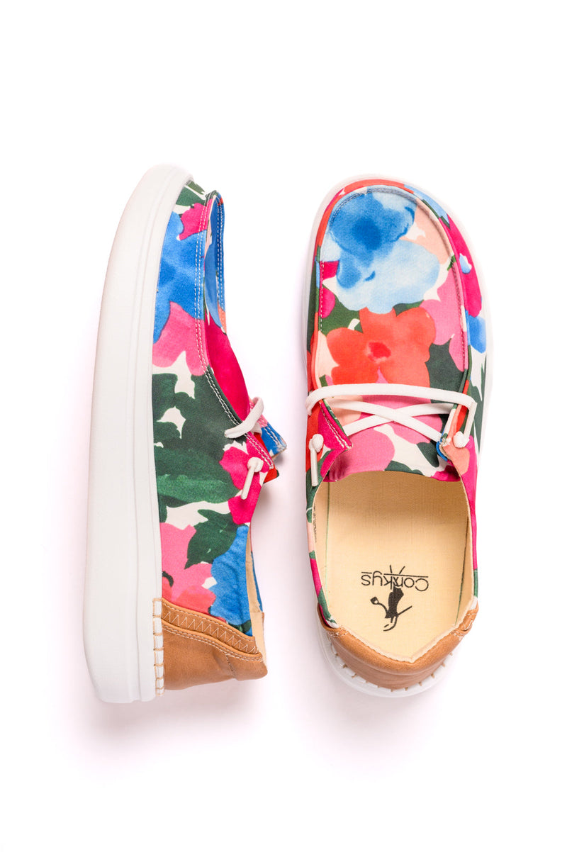 Hazel Blues® |  Kayak 2 Shoes in Floral