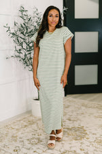Hazel Blues® |  Keep Me Comfy Casual Maxi Dress in Green