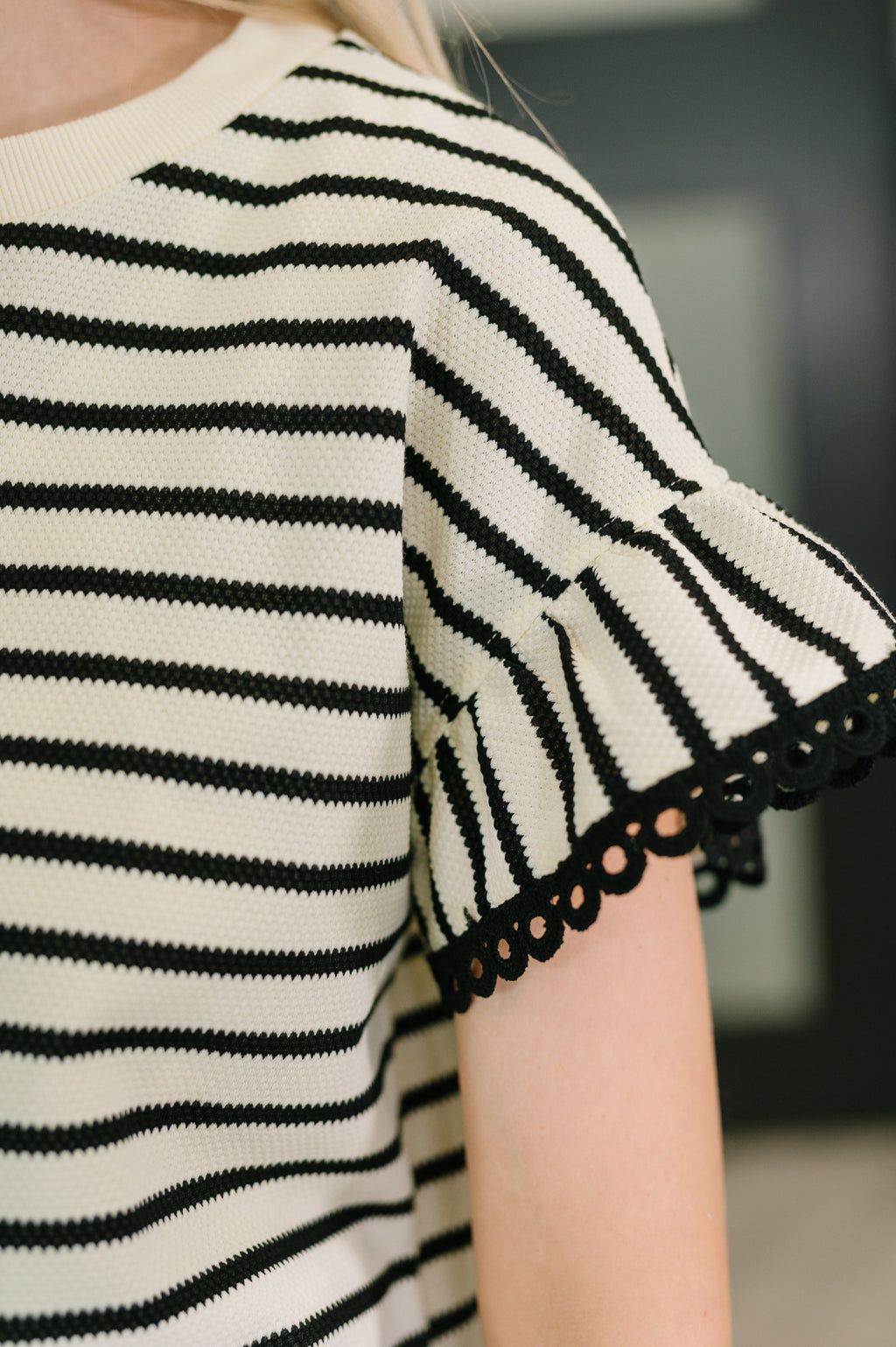 Hazel Blues® |  Key to Cute Textured Knit Top