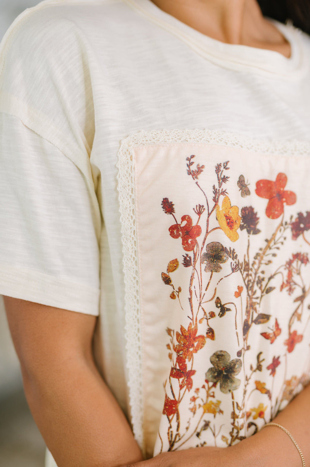 Hazel Blues® |  Knee Deep in Flowers We Applique Top