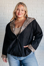 Hazel Blues® |  Let's Get Wild Hooded Windbreaker