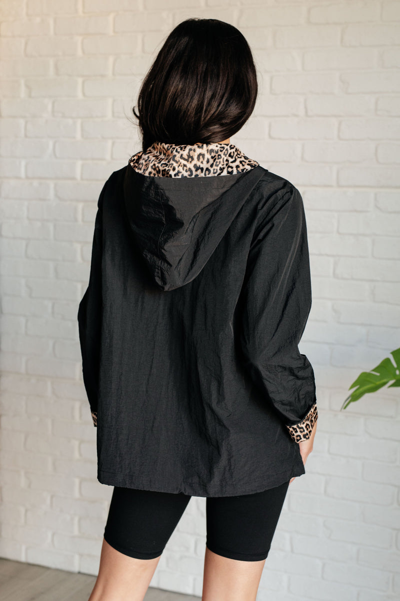Hazel Blues® |  Let's Get Wild Hooded Windbreaker