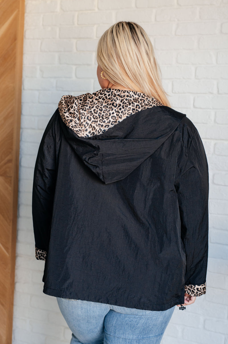 Hazel Blues® |  Let's Get Wild Hooded Windbreaker