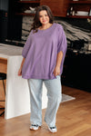 Hazel Blues® |  Lilac Whisper Dolman Sleeve Top