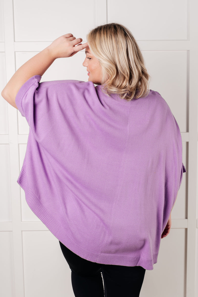 Hazel Blues® |  Lilac Whisper Dolman Sleeve Top