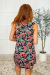 Hazel Blues® |  Lizzy Tank Dress in Black Paisley
