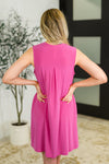 Hazel Blues® |  Lizzy Tank Dress in Magenta