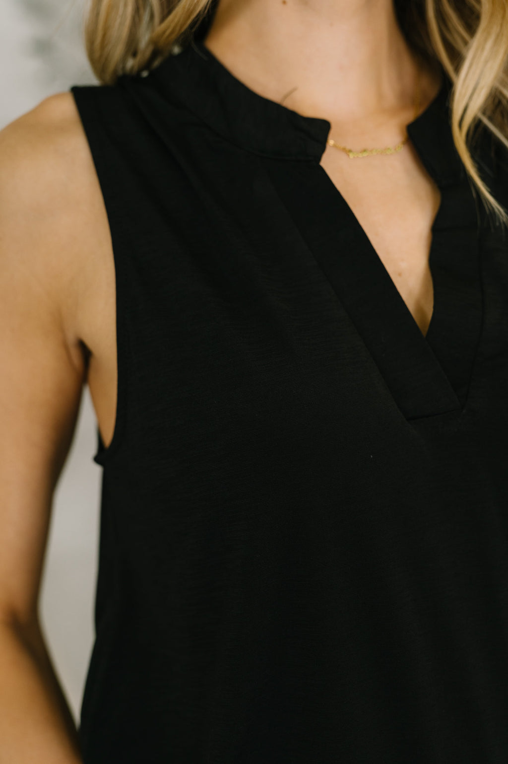 Lizzy Tank Top in Black