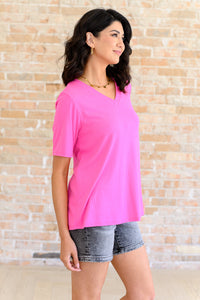 Hazel Blues® |  Lonesome Valley V-Neck Ribbed Top