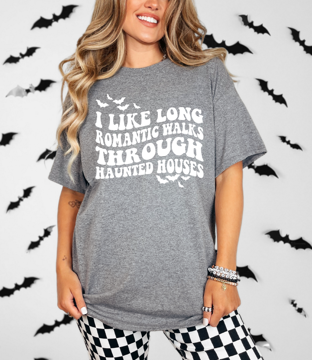 Hazel Blues® |  Long Haunted Walks Graphic Tee