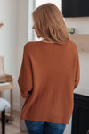 Hazel Blues® |  Lotta Love Knitted Sweater Top in Rust