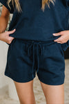 Hazel Blues® |  Love on the Loose Quilted Bottoms in Navy