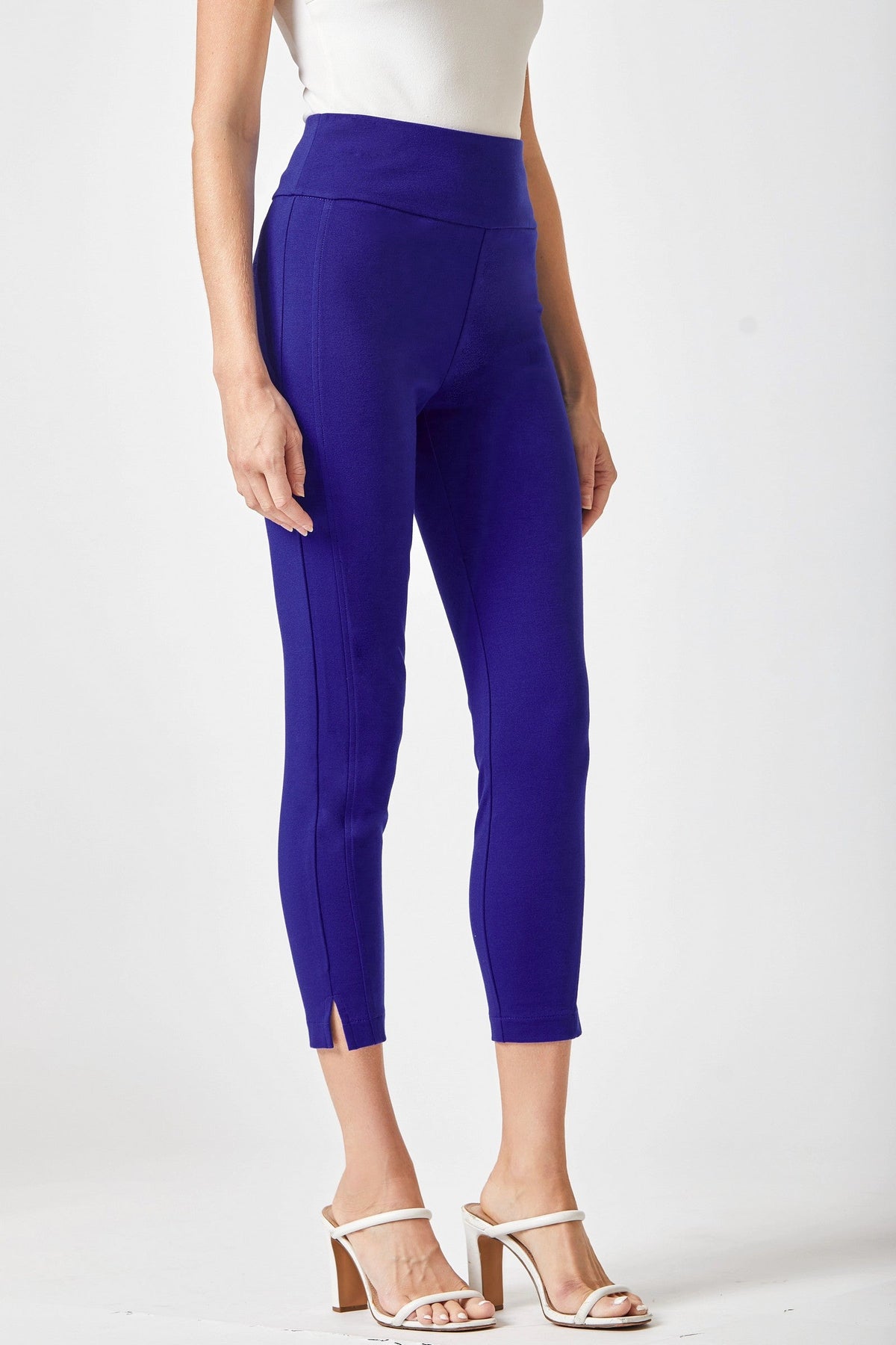 Hazel Blues® |  Magic Ankle Crop Skinny 26" Pants in Twelve Colors