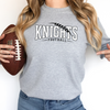 Hazel Blues® | Knights Football Cutout: SWEATSHIRT