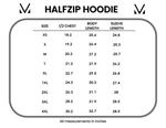 Hazel Blues® | Classic Halfzip Hoodie - Sage Floral