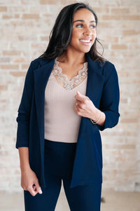 Hazel Blues® |  Magic 3/4 Blazer in Nine Colors