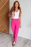 Hazel Blues® |  Magic Straight Pants in Hot Pink
