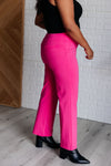 Hazel Blues® |  Magic Straight Pants in Hot Pink