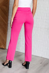Hazel Blues® |  Magic Straight Pants in Hot Pink