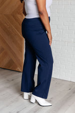 Hazel Blues® |  Magic Straight Pants in Navy