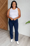 Hazel Blues® |  Magic Straight Pants in Navy