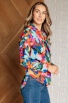 Hazel Blues® |  Make Like a Tree and Leaf Button Up Blouse