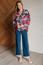 Hazel Blues® |  Make Like a Tree and Leaf Button Up Blouse