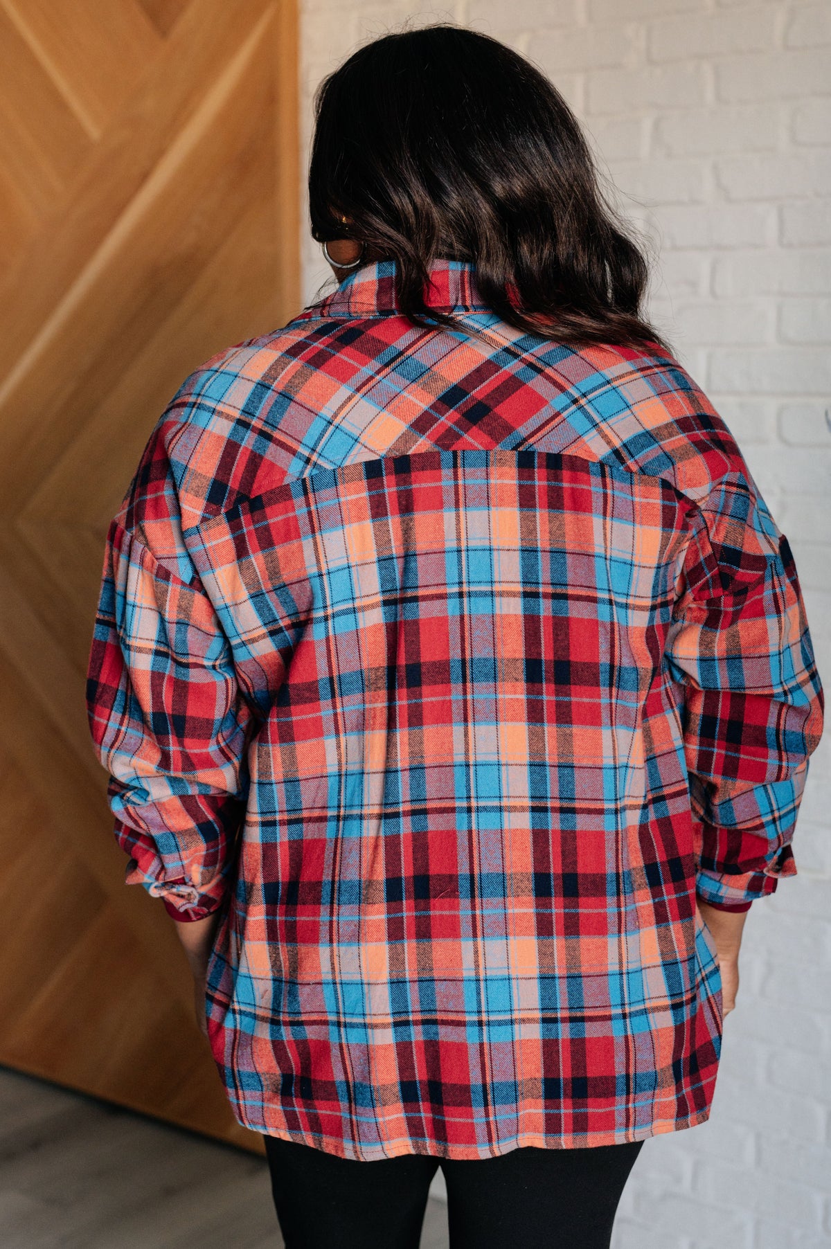 Hazel Blues® |  Make it Make Sense Plaid Button Up