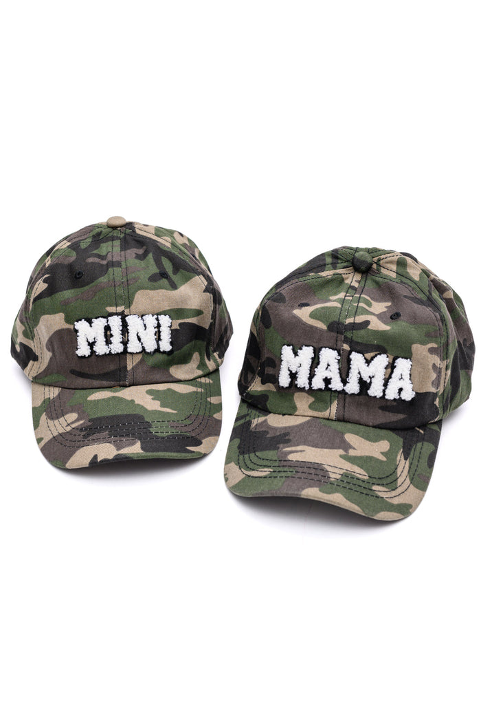 Hazel Blues® |  Mama and Mini Hat Set in Camo