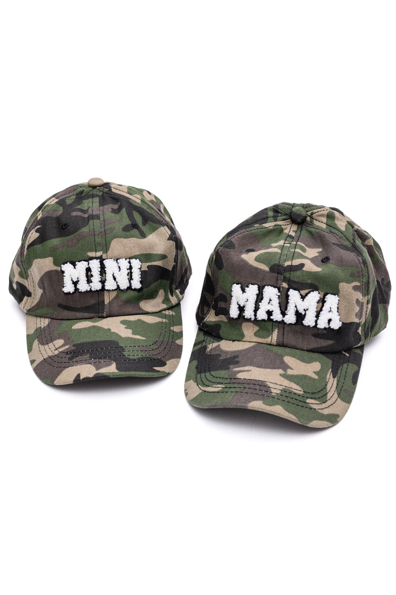 Hazel Blues® |  Mama and Mini Hat Set in Camo