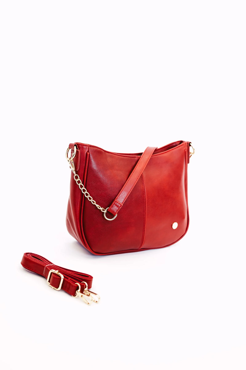 Hazel Blues® |  Marissa Saddle Crossbody