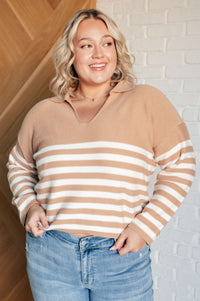 Hazel Blues® |  Memorable Moment Striped Sweater