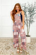 Hazel Blues® |  Mend & Meander Straight Leg Overalls