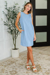 Hazel Blues® |  PREORDER: Mineral Wash Relaxed Tank Dress in Three Colors