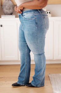 Hazel Blues® |  Monroe High Rise Classic Bootcut Jeans