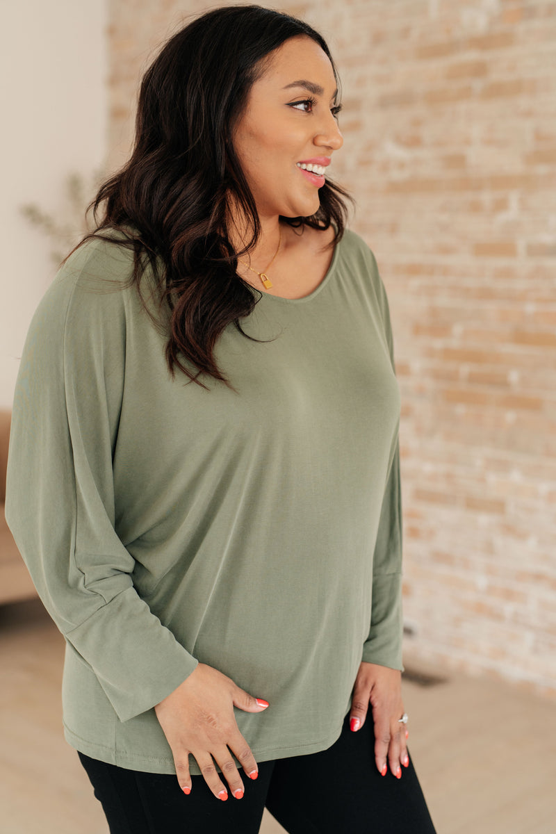 Hazel Blues® |  My Cozy Haven Long Sleeve Top