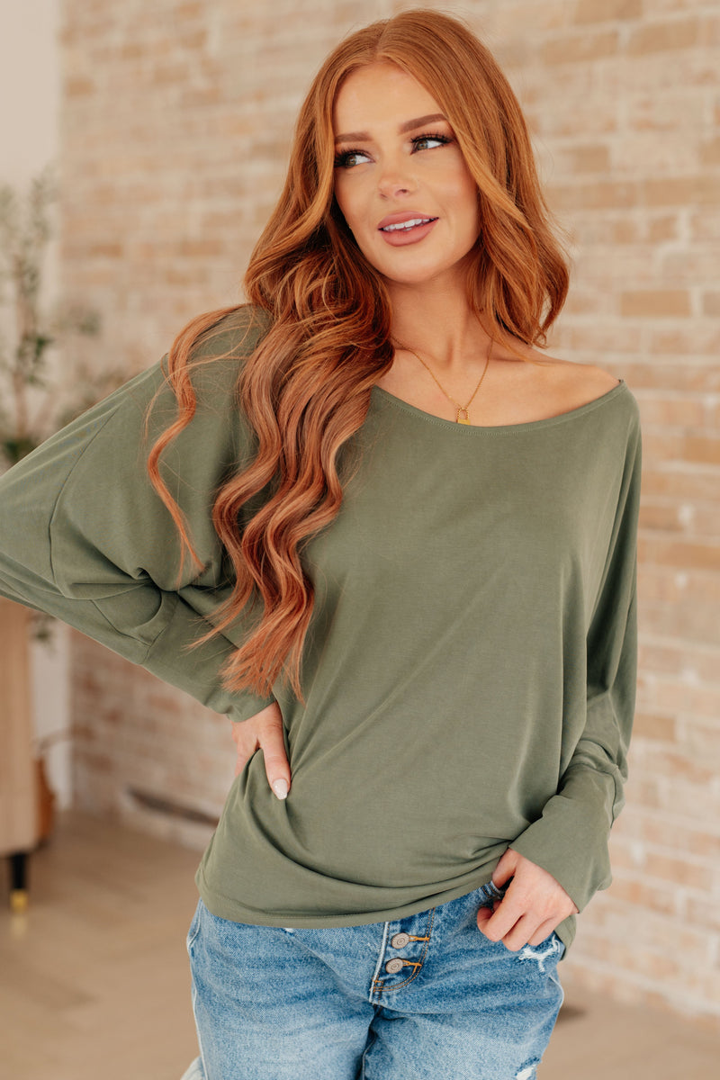 Hazel Blues® |  My Cozy Haven Long Sleeve Top