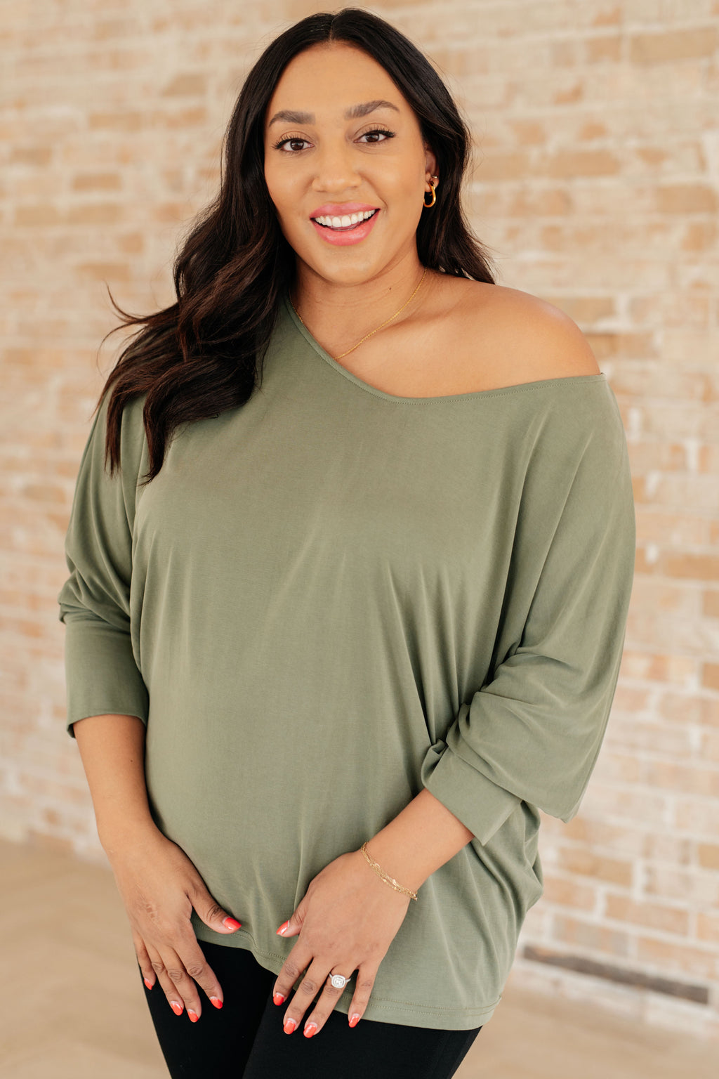 Hazel Blues® |  My Cozy Haven Long Sleeve Top
