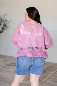 Hazel Blues® |  My Latest Love Loose Knit Sweater