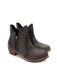 Hazel Blues® |  Nailed It Ankle Boot in Black