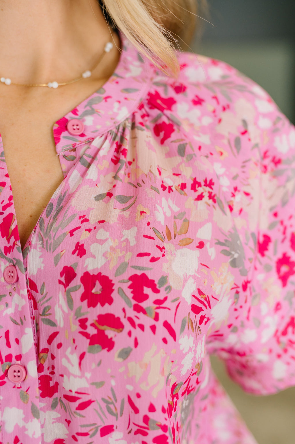 Hazel Blues® |  Need My Love Floral Blouse