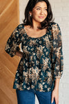 Hazel Blues® |  New Beginnings Square Neck Blouse