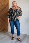 Hazel Blues® |  New Beginnings Square Neck Blouse