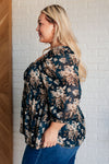 Hazel Blues® |  New Beginnings Square Neck Blouse