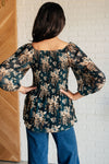 Hazel Blues® |  New Beginnings Square Neck Blouse