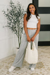 Hazel Blues® |  New Discovery Center Seam Wide Leg Pants