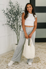 Hazel Blues® |  New Discovery Center Seam Wide Leg Pants