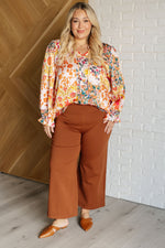 Hazel Blues® |  New Romantics Balloon Sleeve Boho Blouse