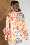 Hazel Blues® |  New Romantics Balloon Sleeve Boho Blouse