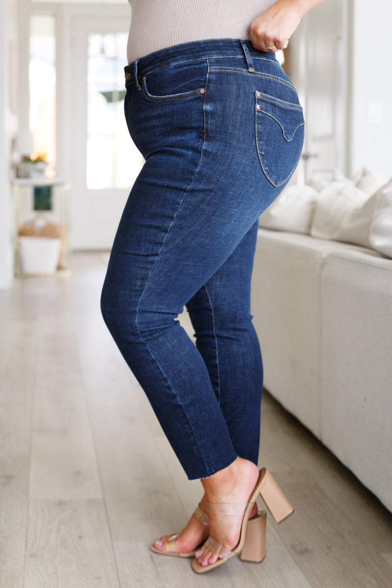 Hazel Blues® |  Nicole Tummy Control Skinny Jeans